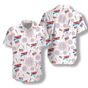 4th Of July Hawaiian Shirt, 4Th…