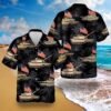 4th Of July Hawaiian Shirt, Abrams Battle Tank 4Th Of July Hawaiian Shirt, Hawaiian Fourth Of July Shirt