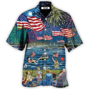 4th Of July Hawaiian Shirt, America…