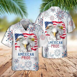 4th Of July Hawaiian Shirt, American…