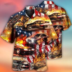 4th Of July Hawaiian Shirt, Car…