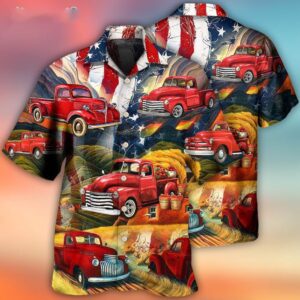 4th Of July Hawaiian Shirt, Car…