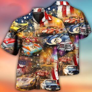 4th Of July Hawaiian Shirt, Car…