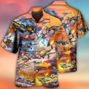 4th Of July Hawaiian Shirt, Combat…