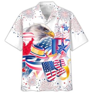 4th Of July Hawaiian Shirt, Cool…