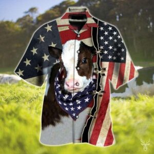 4th Of July Hawaiian Shirt, Cute…