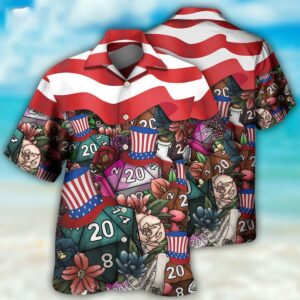 4th Of July Hawaiian Shirt, D20…