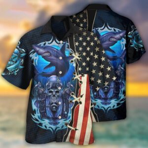 4th Of July Hawaiian Shirt, Diving…