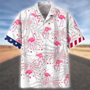 4th Of July Hawaiian Shirt, Happy…