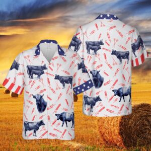 4th Of July Hawaiian Shirt, Happy…