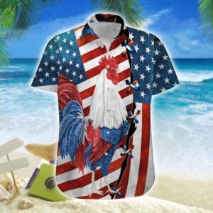 4th Of July Hawaiian Shirt, Hawaiian…