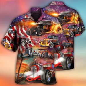 4th Of July Hawaiian Shirt, Hot…