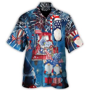 4th Of July Hawaiian Shirt, Independence…