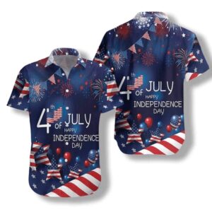 4th Of July Hawaiian Shirt, Independence…