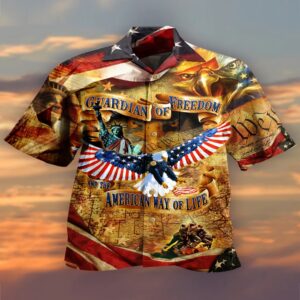 4th Of July Hawaiian Shirt, Independence…