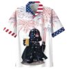 4th Of July Hawaiian Shirt, Independence Day Sw Darth Vader With Beer Hawaiian Shirt, Hawaiian Fourth Of July Shirt
