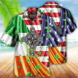 4th Of July Hawaiian Shirt, Irish…