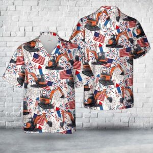 4th Of July Hawaiian Shirt, Kubota…