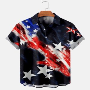 4th Of July Hawaiian Shirt, Men’s…