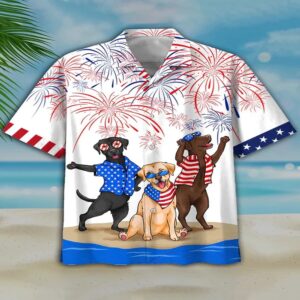 4th Of July Hawaiian Shirt, Men’s…