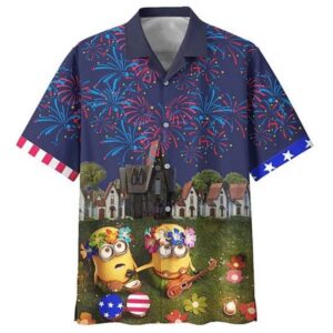 4th Of July Hawaiian Shirt, Minions…