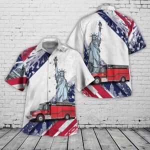 4th Of July Hawaiian Shirt, Pamplico,…