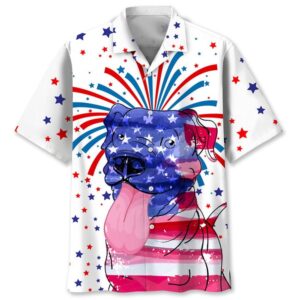 4th Of July Hawaiian Shirt, Pit…