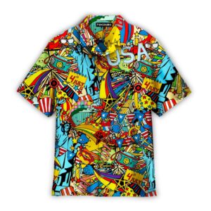 4th Of July Hawaiian Shirt, The…