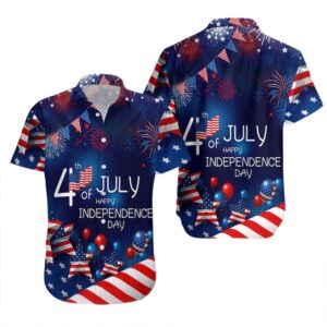 4th Of July Hawaiian Shirt, Us…
