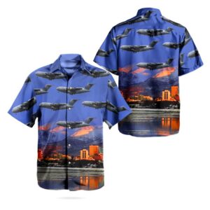 Air Force Hawaiian Shirt, 176th Wing…