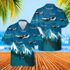 Air Force Hawaiian Shirt, Alaska Air…