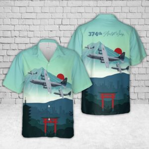 Air Force Hawaiian Shirt, C-130 US…