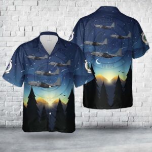 Air Force Hawaiian Shirt, Cannon Air…