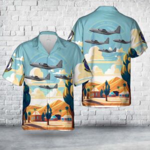 Air Force Hawaiian Shirt, Cannon Air…