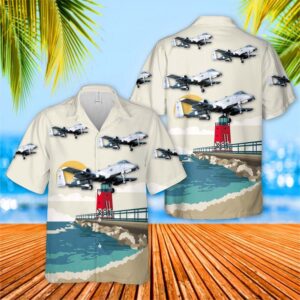 Air Force Hawaiian Shirt, USAF Michigan…