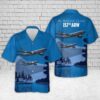 Air Force Hawaiian Shirt, USAF New Hampshire ANG 157th ARW KC-135R New Hampshire Air National Guard Hawaiian Shirt, Veteran Hawaiian Shirt