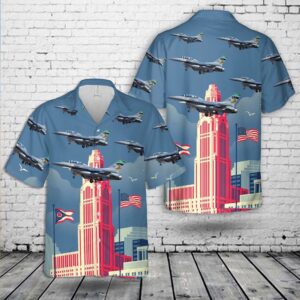 Air Force Hawaiian Shirt, USAF Ohio…