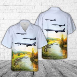 Air Force Hawaiian Shirt, USAF Rockwell…