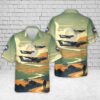 Air Force Hawaiian Shirt, US Air Force 68th Airlift Squadron Lockheed C-5 Galaxy Hawaiian Shirt, Veteran Hawaiian Shirt