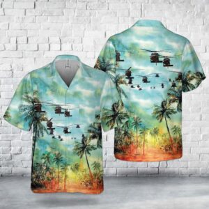 Army Hawaiian Shirt, US Army 101st…