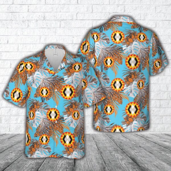 Army Hawaiian Shirt, US Army 14th Psychological Operations Battalion (14th POB) Hawaiian Shirt, Military Aloha Shirt