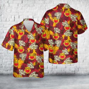 Army Hawaiian Shirt, US Army 196th…