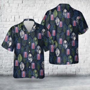 Army Hawaiian Shirt, US Army 197th…