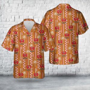 Army Hawaiian Shirt, US Army 376th…