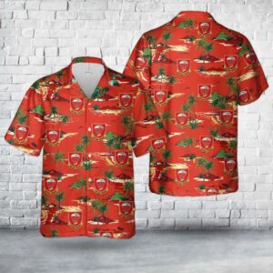 Army Hawaiian Shirt, US Army 456th…