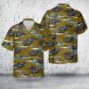 Army Hawaiian Shirt, US Army LARC-XV (Lighter, Amphibious Resupply, Cargo, 15 ton) Hawaiian Shirt, Military Aloha Shirt
