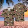 Army Hawaiian Shirt, US Army M109 Paladin Tank 4th Of July Hawaiian Shirt, Military Aloha Shirt
