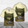 Army Hawaiian Shirt, US Army M41 Walker Bulldog Vietnam war Hawaiian Shirt, Military Aloha Shirt