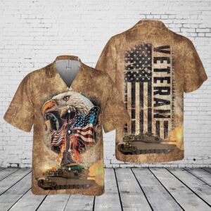 Army Hawaiian Shirt, US Army Veteran…