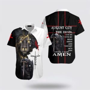 Jesus Hawaiian Shirt, August Guy Until…